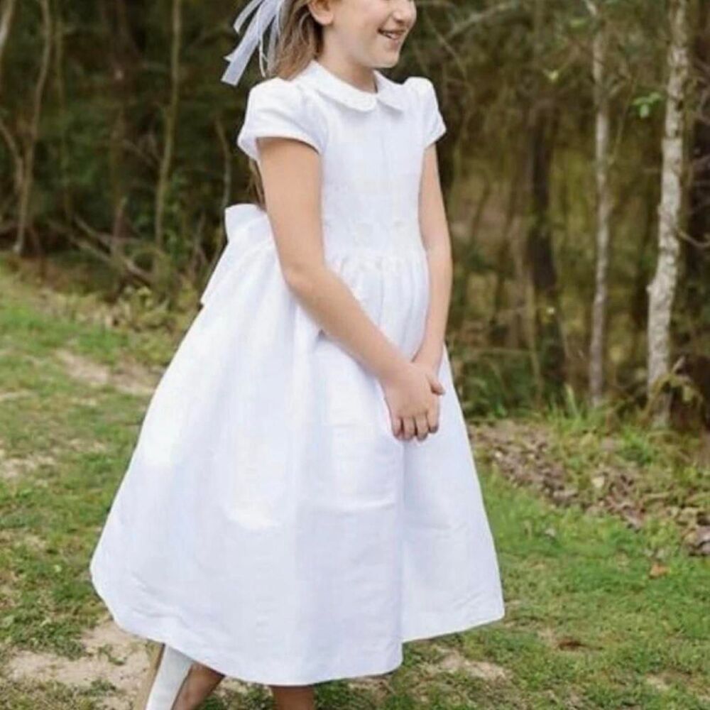 Girls First Communion Dress or Flower Girl Dress, size girls 10